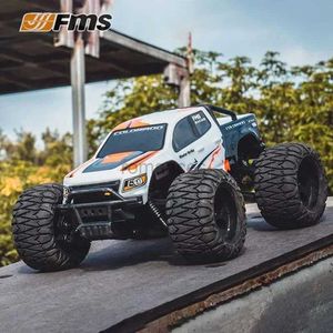 Electric/RC Car FMS Ny FMT24 Colorado RC Brushed Motor Full Size Climbing Off-Road Fordon Remote Control Model Speed ​​35 Km/H Boy Toy Present Box 240424