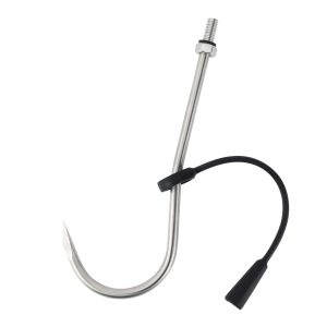 Accessories SANLIKE Fishing Gaff Stainless Steel Extra Strong Sharp Fishing Hook for Saltwater Freshwater Tackle Accessory