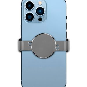 Standmetall -Telefonklemme für Magnetauto -Montage -Telefonclip für Magnet Phone Auto Halter kompatibel mit dem iPhone Samsung Xiaomi Smartphone