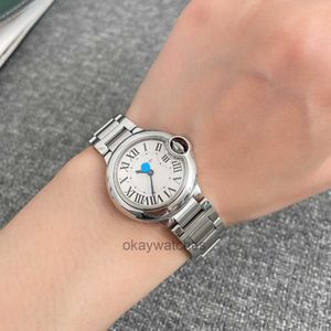 Tarcza robocze Automatyczne zegarki Carter Zalecenie Watch Womens Blue Balloon Series 29 mm Precision Steel