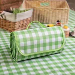 Blankets Foldable Picnic Mat Hiking Outdoor Lawn Mats Folding Camping Moisture-proof Blanket Cloth Beach Carpet