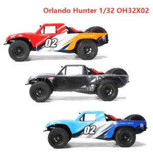 Cars Orlandoo Hunter 1/32 mini brinquedos para veículos de caminhão Pipe Offroad escalando o carro RC OH32X02 Drive traseira RC SUV Kit