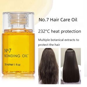 Behandlingar Original nr.7 Bonding Essencial Oil Hair Repair Damage Treating Smemor Nourishing Minska Frizz Split Ends Hårmask 30 ML