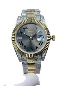 Wristwatches Men's 41mm Watch With Calendar Window Western Chic And Classy