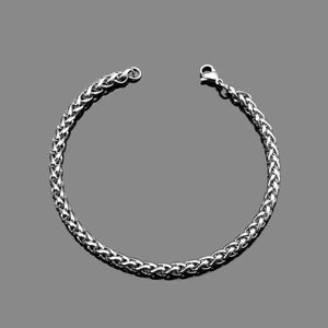 Kubanische Kettenarmbänder Edelstahlarmband Kiel 35 mm Bordsteinkante für Männer Frauen Fabrik Angebot Punkschmuck 240423