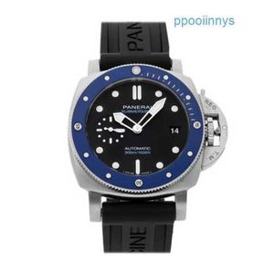 Panerei Luxury Watches Luminors Due Series Swiss Made Submersible Azzurro LE Auto Steel Mens Strap Watch PAM 1209 5FEZ