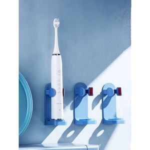 Novo suporte de escova de dentes ajustável Base de dentes elétrica Base de silicone não deslizamento Rack do corpo da escova de montagem de parede Adapt 99%de dentes elétrica Base de escova