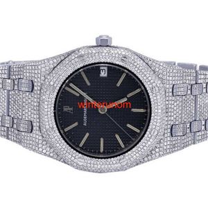 Swiss Luxury Watches AP Автоматические часы Ladies Audemar Pigue Royal Oak 35 мм S. нержавеющая сталь черный обклад