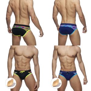 Swimwear Men's Uxh Swim Briefs Beach Calças surfando maiô Lowwaist Sexy Surfboard Phort Pushup Swimming 230630 Ming