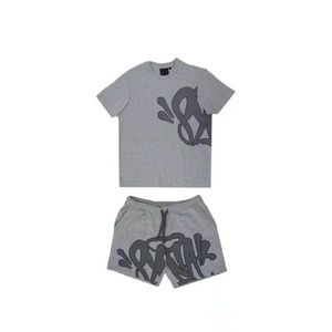 Designer Synaworld Mens Tracksuit Men's Syna World Tshirts Set Printed Designer T Shirt Short Y2K SYNA WORLDS KORT SET GRAFIC TSHIRT OCH SHORTS HIP HOP TS 850 473