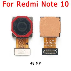 Moduły Oryginalna tylna kamera tylna dla Xiaomi Redmi Note 10 główny tylny moduł Moduł Duże aparat Flex Cable części zamienne części zamienne