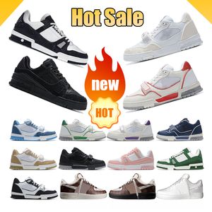 Lässige Schuhe Low Männer Frauen Farbe Block Black weißes grünes blaues Wildleder Herren Trainer Outdoor Sport Sneaker Gehen Jogging Hot Sale 2024 36-45