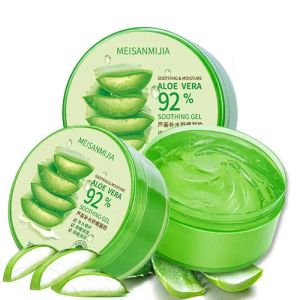 Dispositivos naturais aloe calmante gel 300g suavização em gel de pele face sol reparar clareador creme hidratante mulheres protetora solar gel de aloe gel