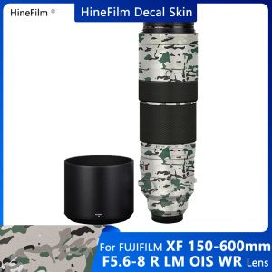 Filtri Fuji 150600 Copertina per la pelle di decalcomania per le lenti per Fujifilm Fujinion XF150600mm F5.68 R LM OIS WR Adesivo per lenti per lenti Film