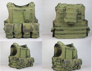 Coletes táticos de coletes ATACS FG Color Pro Molle Vest7324530