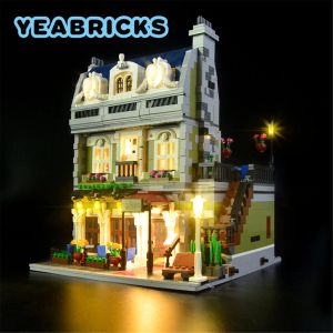 Bloqueia o Kit LED de LED YEABRICKS para 10243 Blocks Blocks Set (não incluem o modelo) Toys de tijolos para crianças