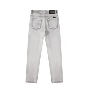 Najnowsze mody dżinsy dżinsy dżinsy dżinsy High Street Jeans proste nogi dżinsy luźne dżinsy król chwały jeansy jeansy jeansy