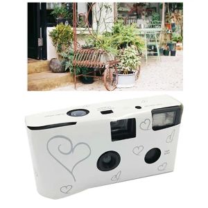 Fotocamera 16 foto fotocamera per pellicola usa e getta con flash singolo uso una volta immagini utensili usa e getta per matrimoni souvenir regali