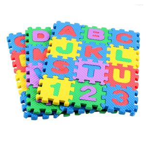 Teppiche Soft Foam ABCD Alphabet Produktname Puzzle Matte Safer Sportkinderschutz Geeigneter Teppich Kinderspiel