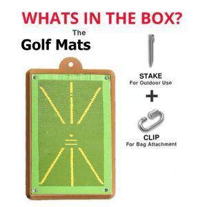 AIDS Golf Trainingsmatte für Swinging Treffer der Schlagrichtung Marke Trace Pad Batting Function Training Matte für Innen im Freien im Freien