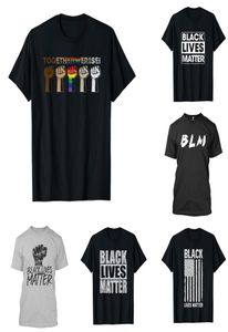 9 Stil Menwomens için Yeni Tişört Nefes alamıyorum 2020 Eşitlik Giysileri Moda Deseni Yeni Erkek Tees Black Lives M1534589