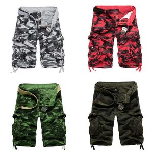 Shorts Casual Mens Camouflage Cargo Outwear Summer Sale Quality Cotton Brand Clothing Male Sweatpants Military 210713