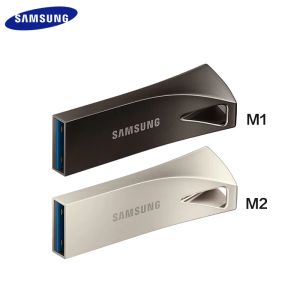 Aciona a barra de disco da unidade flash samsung USB 3.1 mais 64 GB de até 200 MB/S Pen Drive 128 GB 256 GB de até 400 MB/S Pendrive Memory Flash Disk Sam