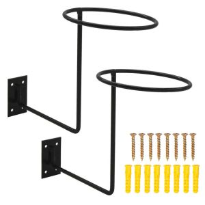 Racks Wall Mount Storage Holder Hanger Motorcycle Helmet Hat Screws Ball Multifuctional Thickened Base Wig Display Rack Hook