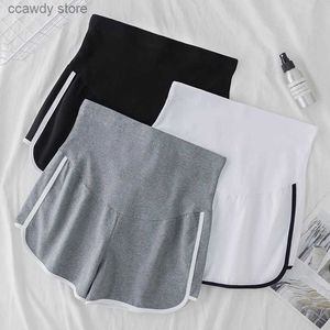 Men's Shorts 8347# Summer Thin Cotton Pregnant Womens Adjusted Abdominal Leisure Pregnancy September Home Clothing H240424