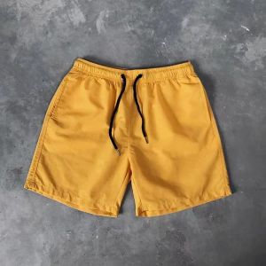 Summer beach pants Korean version three-point pants quick-drying shorts candy color loose and thin sports shorts A2