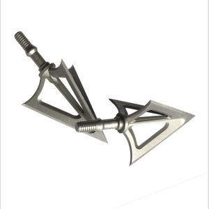 Arrow 3/6/12/24 st bågskytte Broadhead Hunting Sharp 100/125 Grain Arrow Head 3 Blad Rostfri Alloy Arrowhead Screwin Tips