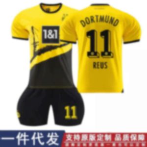 Maglie da calcio Rena 7 Royce 11 Jersey 24 Dortmund Home Erlingham 22 Jersey Football Jersey Set Group Acquisto