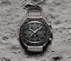 Bioceramic Planet Moon Quarz Watch Mission to Mercury 42mm Full Function Chronograph Luxury Mensカップル共同名リストウォッチPL3213533