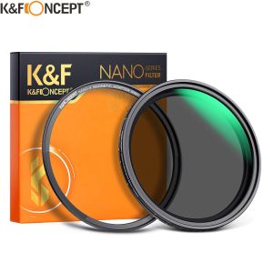 Filters K F Concept Magnetic ND2ND32 Fader ND Filter Lens Neutral Density Variable Multiple Layer Coated 49mm 52mm 58mm 62mm 67mm 77mm