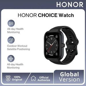 Armbanduhren Honor Choice Watch 1.95 AMOLED-Display Bluetooth Calling 120 Workout-Modi 5atm Schwimmbereitschaft bis 12 Tage Akkulaufzeit |240423