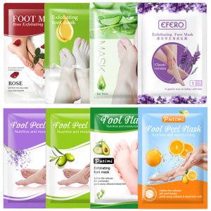 Tool Exfoliating Foot Mask Foot Skin Whitening Heels Removing Dead Feet Peeling Anti SPA Pedicure Socks Cracked Foot Skin Care