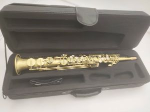 Sassofono soprano sassofono b piatto sax antico shell rame chiave strumento musicale con guanti di case spedizione gratuita