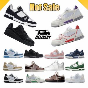 Men Women Luxury casual shoes Leather Sneakers Designer running Shoes Casual Sneaker Platform Mens Sports Trainers popular fashionable size 36-45 Training