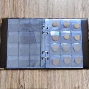 Альбомы монеты хранения книжных коллекций альбом Clear Liner Money Holder Binder Page