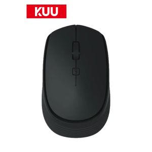 Mäuse Kuu Wireless Mouse für Laptop Computer Pro Game 4 Tasten 1600DPI Leichter ergonomisches stille Notebook Bluetooth -Maus