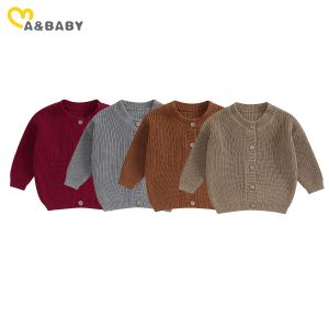 Sweaters mababy 018m yeni doğan kız bebek erkek kazak örgü uzun kollu toddler kış sonbahar bahar sıcak giyim