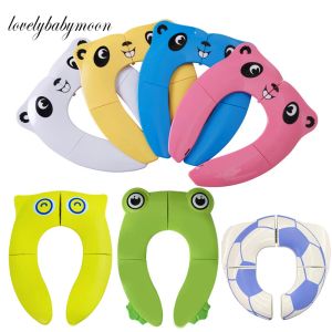 Koszule Podróż dla dziecka składane szafki nocnikowe Toddler Portable toaleta Fotelik Training Dzieci Urinal Poduszka Dzieci PAŁKA KAŁKA /MAT