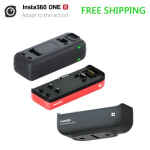 Cameras Insta360 ONE R Battery Base 1190mAh Fast Charge Hub Boosted Battery Base Insta 360 One R Battery Origonal Accessories