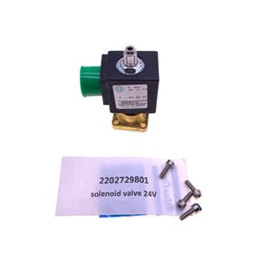 2pcs/lotto autentico 2202729801 Valvola per solenoid del marchio ODE 24V per parti del compressore d'aria CA