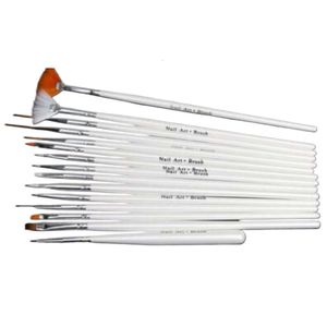Nail Art Decorations Brush Set Tools Professional Painting Pen For False Nail Tips UV Nail Gel Polish Juego De Pinceles Para Decoracion De Unas Boligrafo Para Pintar