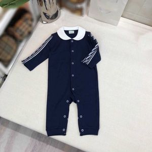 Popular newborn jumpsuits Skincare toddler clothes Size 52-90 CM baby Crawling suit infant High quality lapel bodysuit 24April