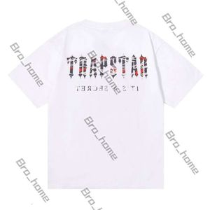 2024 TRAPSTAR T-shirt Tshirt Tee Designers T Shirt Summer Loose Cotton Tshirts Fashion Man Casual Trapstar Short Luxurys Clothing Street Kort ärmstorlek S-XXL 344