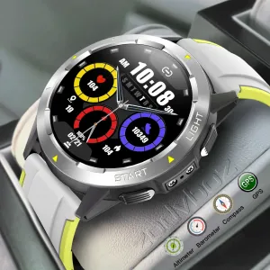 Watches ZODVBOZ GPS Smart Watch Men Altitude Air Pressure Compass Sport Watches Women IP68 Waterproof GPS Positioning Smartwatch For Men