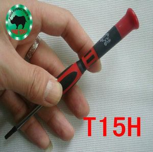 Japan Rhino Brand DTT15H T15 Torx Middle Hole Drickdriver High Carbon Steel Magnetic Precision耐久性修理ツール5226729