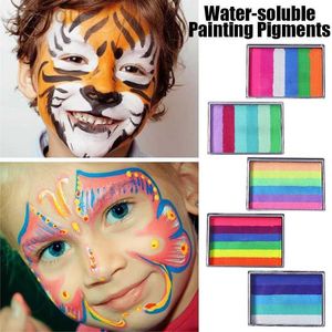 Body Paint Face Paint Art Body Makeup Painting Pigment Multicolor 6 Colors Matching Bright Color Series Temporary Face Body Paint Washable d240424